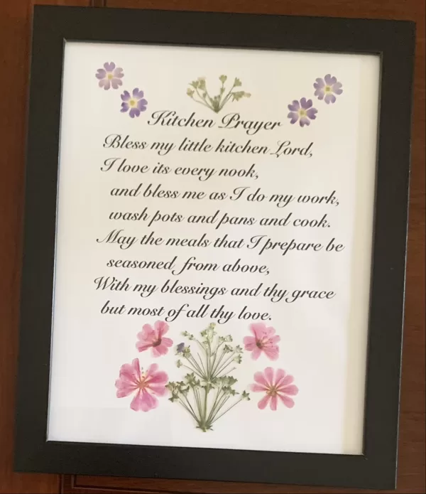 Kitchen prayer $ 40-Sample only